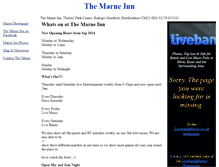 Tablet Screenshot of marneinn.livebandphotos.co.uk